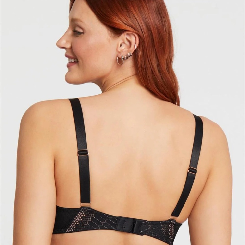 Montelle intimate simple pleasures flirt bra Elegant Black - Picture 3 of 4